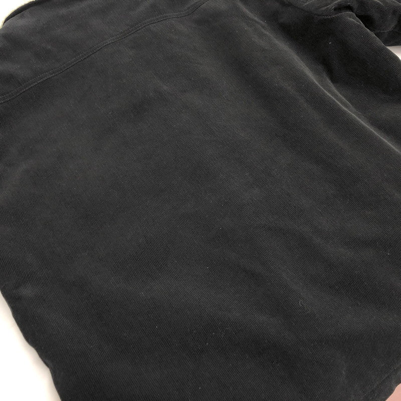 【現状渡し品】【メンズ】 WACKO MARIA ワコマリア × Wrangler WRANGE COAT WS9314 ランチコート コーデュロイジャケット 裏ボア アウター ストリート系 142-251211-rs-02-fur サイズ：XL カラー：ブラック 万代Net店