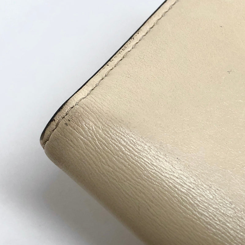 【現状渡し品】【レディース】 LOUIS VUITTON ルイ・ヴィトン M69176 ポルトフォイユLV ポンヌフ コンパクト カーフ 三つ折り 財布 ウォレット 179-260819-rs-01-fur カラー：アイボリー系 万代Net店