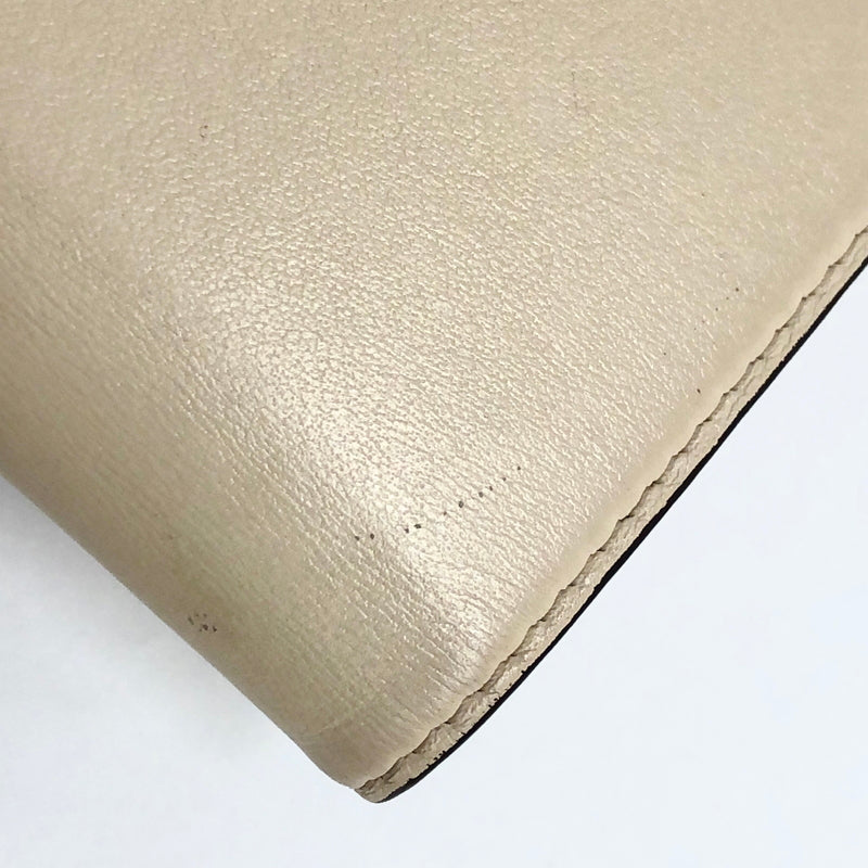 【現状渡し品】【レディース】 LOUIS VUITTON ルイ・ヴィトン M69176 ポルトフォイユLV ポンヌフ コンパクト カーフ 三つ折り 財布 ウォレット 179-260819-rs-01-fur カラー：アイボリー系 万代Net店