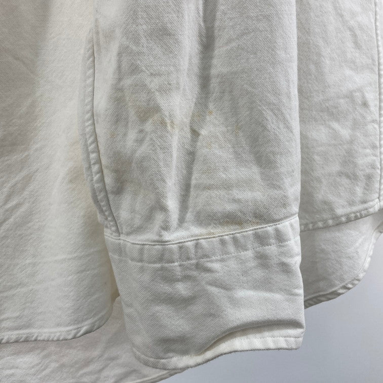 【中古品】【メンズ】 POLO RALPH LAUREN ポロ・ラルフローレン 710636139001 L/S シャツ 147-260214-WA-02-iwa サイズ：L カラー：ホワイト 万代Net店