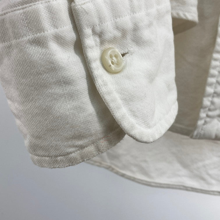 【中古品】【メンズ】 POLO RALPH LAUREN ポロ・ラルフローレン 710636139001 L/S シャツ 147-260214-WA-02-iwa サイズ：L カラー：ホワイト 万代Net店