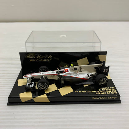 【中古品】 MINICHAMPS SAUBER C29 K.KOBAYASHI 40 YEARS OF SAUBER MOTORSPORT GERMAN GP 2010 ミニカー 061-260401-AS-21-min 万代Net店