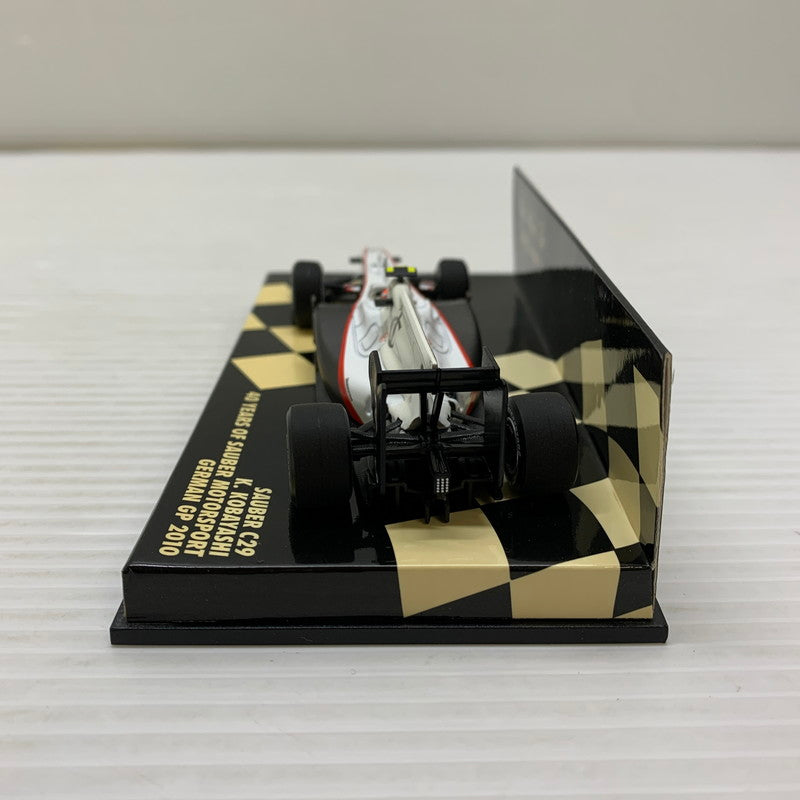 【中古品】 MINICHAMPS SAUBER C29 K.KOBAYASHI 40 YEARS OF SAUBER MOTORSPORT GERMAN GP 2010 ミニカー 061-260401-AS-21-min 万代Net店