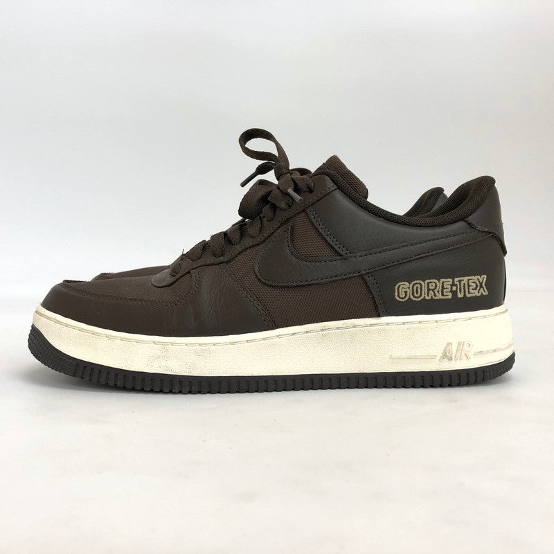 【中古品】【メンズ】 NIKE ナイキ AIR FORCE 1 GTX CT2858-201 エアフォース ゴアテックス スニーカー シューズ 靴 160-250613-rs-02-fur サイズ：28.0cm US 10 カラー：ブラウン 万代Net店