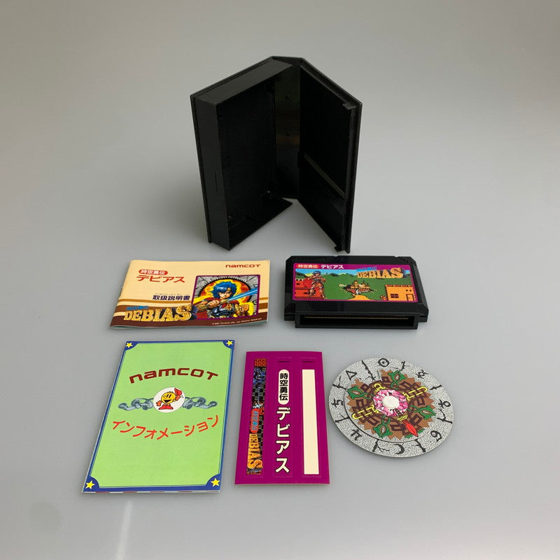 【現状渡し品】 FC 時空勇伝デビアス ナムコ 横スクロールアクション レトロゲーム CERO:記載なし 023-260307-AS-15-min 万代Net店