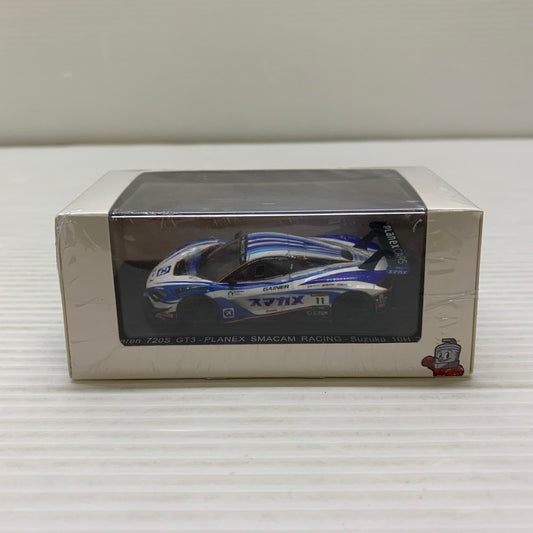 【中古品】 1/64 McLaren 720S GT3 PLANEX SMACAM RACING Suzuka 10H 2019 M.Hakkinen K.Kubota H.Ishiura #11 ミニカー 061-260401-AS-22-min 万代Net店