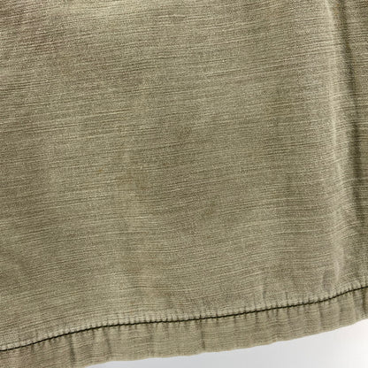 【中古品】【メンズ】 REMI RELIEF レミレリーフ L/S STUDS WORK SHIRT シャツ 140-260214-WA-03-iwa サイズ：S カラー：カーキ 万代Net店