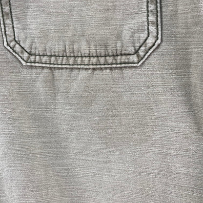 【中古品】【メンズ】 REMI RELIEF レミレリーフ L/S STUDS WORK SHIRT シャツ 140-260214-WA-03-iwa サイズ：S カラー：カーキ 万代Net店