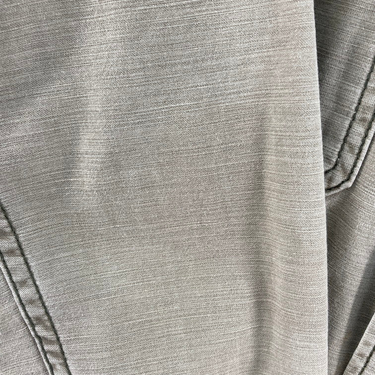【中古品】【メンズ】 REMI RELIEF レミレリーフ L/S STUDS WORK SHIRT シャツ 140-260214-WA-03-iwa サイズ：S カラー：カーキ 万代Net店