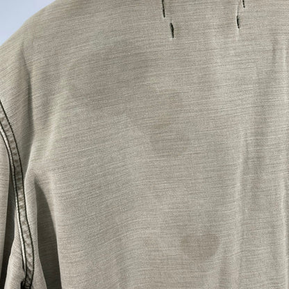 【中古品】【メンズ】 REMI RELIEF レミレリーフ L/S STUDS WORK SHIRT シャツ 140-260214-WA-03-iwa サイズ：S カラー：カーキ 万代Net店