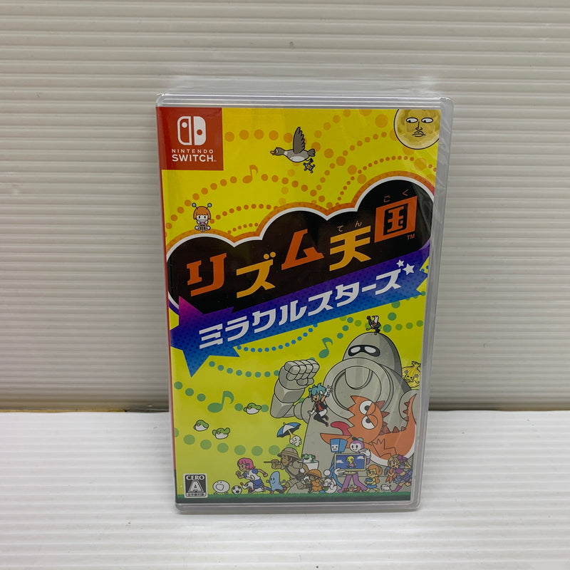 【中古美品】 Switchソフト リズム天国 ミラクルスターズ リズムゲーム CERO:A 029-260705-AS-3-min 万代Net店