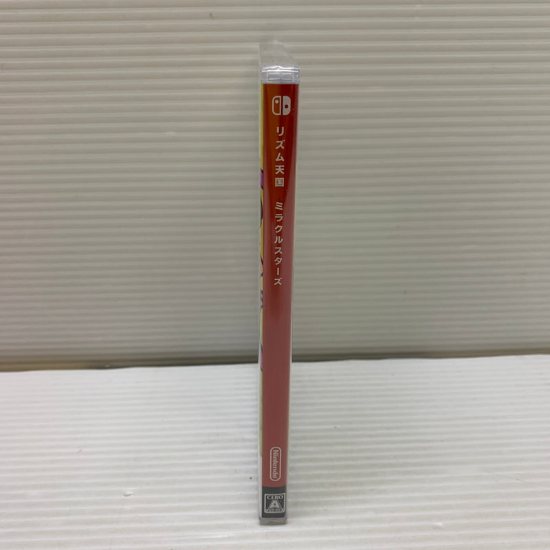 【中古美品】 Switchソフト リズム天国 ミラクルスターズ リズムゲーム CERO:A 029-260705-AS-6-min 万代Net店