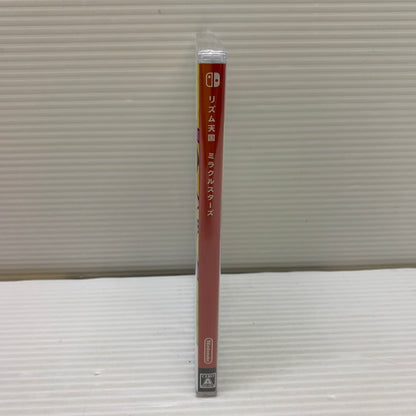 【中古美品】 Switchソフト リズム天国 ミラクルスターズ リズムゲーム CERO:A 029-260705-AS-8-min 万代Net店