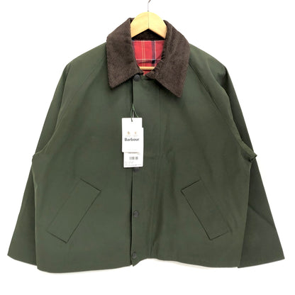 【中古美品】【メンズ】 Barbour × ADAM ET ROPE バブアー アダムエロペ REVERSIBLE TRANSPORT JKT 242MCA0810 トランスポート リバーシブル ジャケット アウター 144-260806-rs-06-fur サイズ：36 カラー：グリーン×レッド 万代Net店