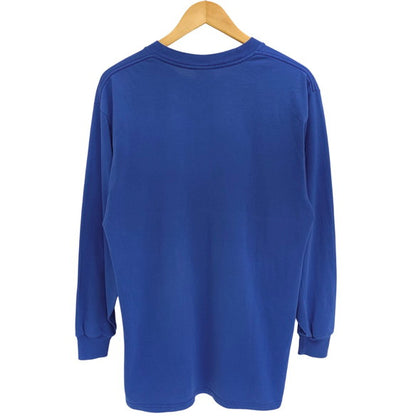 【中古品】【メンズ】 JERZEES ジャージーズ L/S Tee 長袖 プリント Tシャツ トップス 146-260321-ea-03-fur サイズ：表記なし カラー：ブルー 万代Net店
