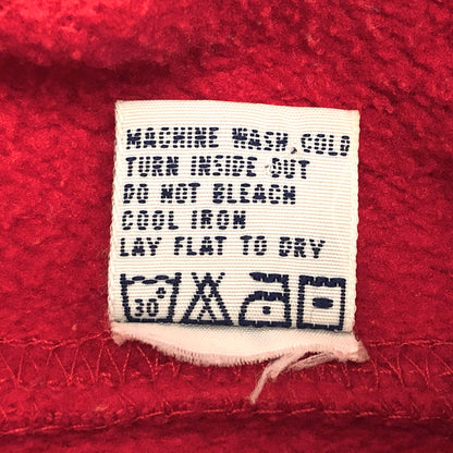 【ジャンク品】【メンズ】 FILA フィラ 90s プルオーバー フーディ パーカー 長袖 トップス 古着 ヴィンテージ系 146-250916-rs-03-fur サイズ：M カラー：レッド 万代Net店