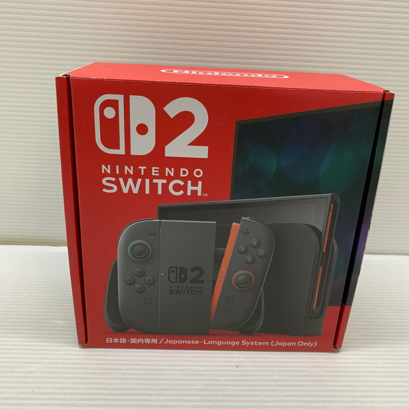 【中古品】 Nintendo Switch 2(日本語・国内専用) ニンテンドースイッチ2 ゲーム機本体 ジョイコングリップ欠品 035-260705-AS-14-min 万代Net店
