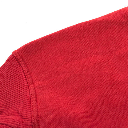 【ジャンク品】【メンズ】 FILA フィラ 90s プルオーバー フーディ パーカー 長袖 トップス 古着 ヴィンテージ系 146-250916-rs-03-fur サイズ：M カラー：レッド 万代Net店