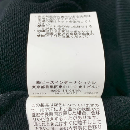 【中古品】【メンズ】 XLARGE エクストララージ 101233012025 RETRO CREWNECK SWEAT レトロ クルーネック スウェット トップス 142-260605-kh-12-izu サイズ：L カラー：ブラック×ホワイト 万代Net店