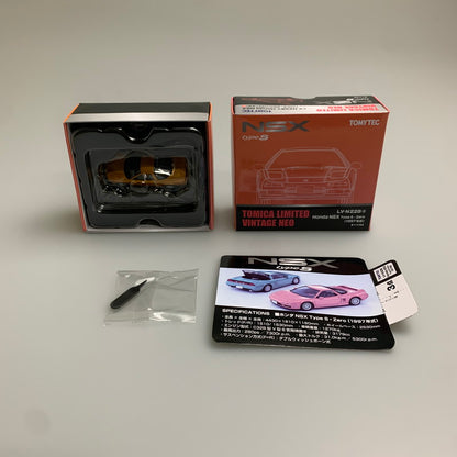 【中古品】 トミーテック トミカリミテッドヴィンテージ ネオ 1/64 LV-N228a ホンダ NSX TypeS-Zero 97年式 橙 完成品 313038 ミニカー 061-251203-AS-2-min 万代Net店