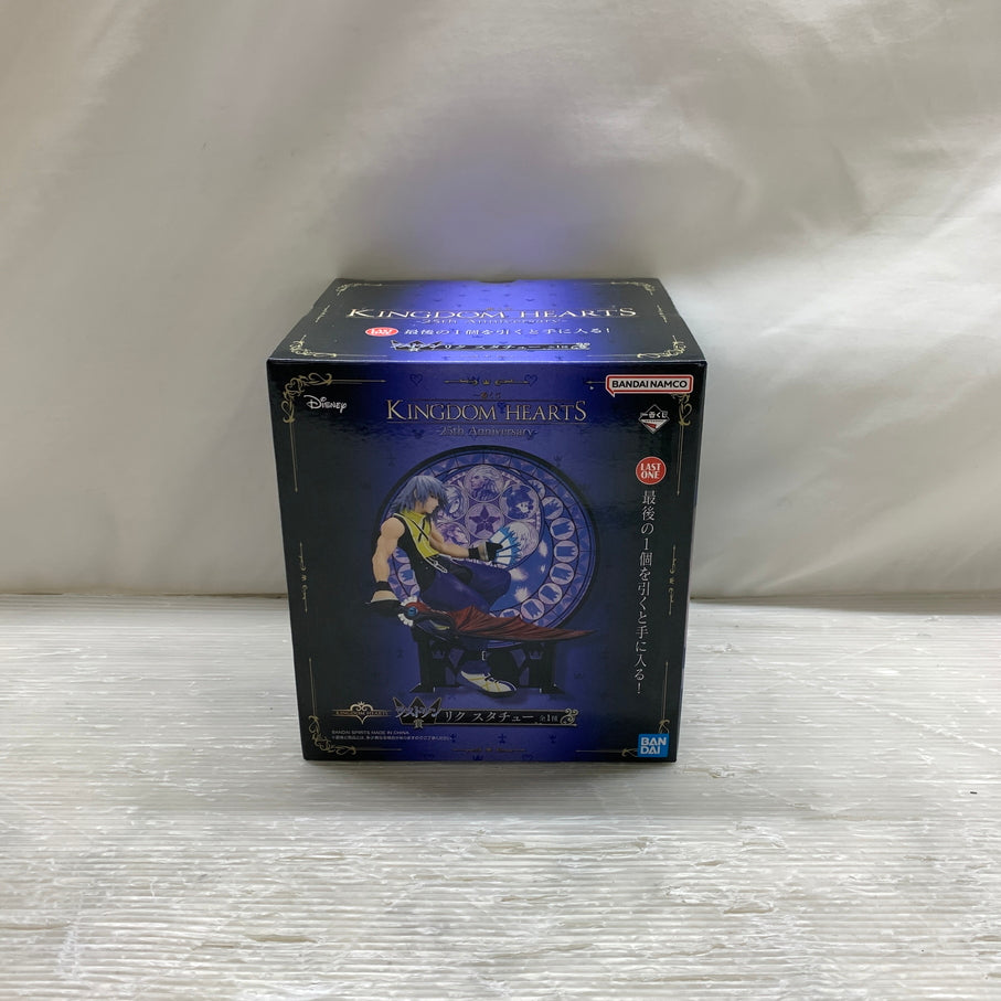 【中古品】 一番くじ KINGDOM HEARTS -25th Anniversary- ラストワン賞 リク スタチュー フィギュア バンダイ 箱あり 052-261022-YT-08-min 万代Net店