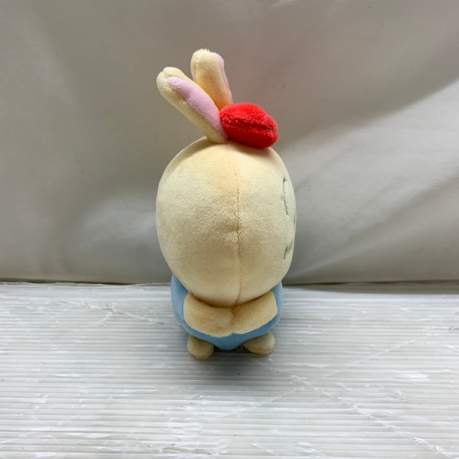 【現状渡し品】 ちいかわ×サンリオキャラクターズ 持ちますマスコット うさぎ・ハローキティ ぬいぐるみ 039-261022-YT-09-min 万代Net店