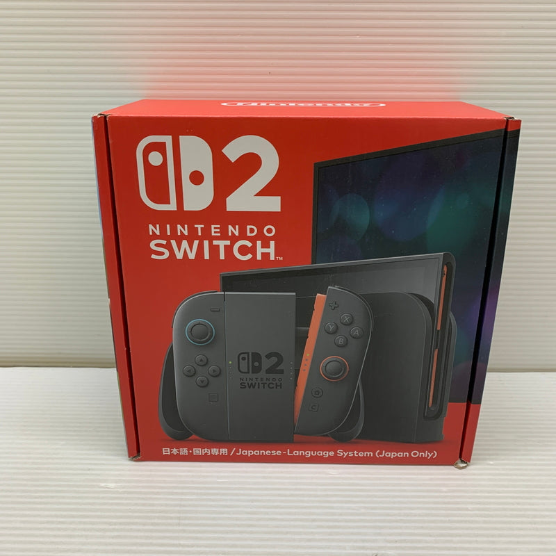 【中古美品】 Nintendo Switch 2(日本語・国内専用) ニンテンドースイッチ2 ゲーム機本体 035-260705-AS-16-min 万代Net店