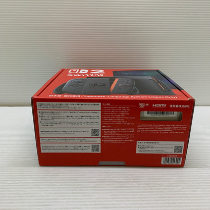 【中古美品】 Nintendo Switch 2(日本語・国内専用) ニンテンドースイッチ2 ゲーム機本体 035-260705-AS-16-min 万代Net店