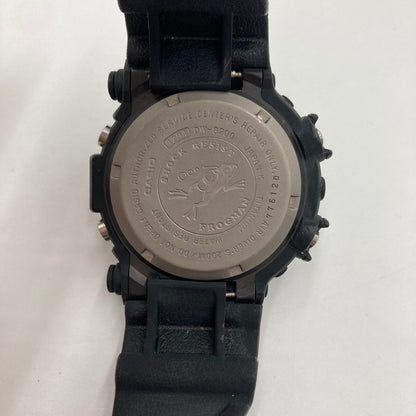 【中古品】【メンズ】 CASIO カシオ G-SHOCK Gショック DW-8200 2代目 チタンフロッグマン TITANIUM 腕時計 196-251219-SY-02-iwa カラー：ブラック 万代Net店
