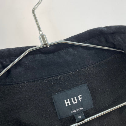 【中古品】【メンズ】 HUF ハフ HUF 長袖シャツ 142-260214-WA-09-iwa サイズ：S カラー：ブラック 万代Net店