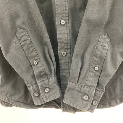【中古品】【メンズ】 HUF ハフ HUF 長袖シャツ 142-260214-WA-09-iwa サイズ：S カラー：ブラック 万代Net店