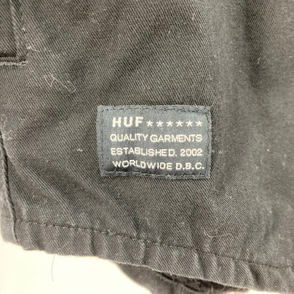 【中古品】【メンズ】 HUF ハフ HUF 長袖シャツ 142-260214-WA-09-iwa サイズ：S カラー：ブラック 万代Net店