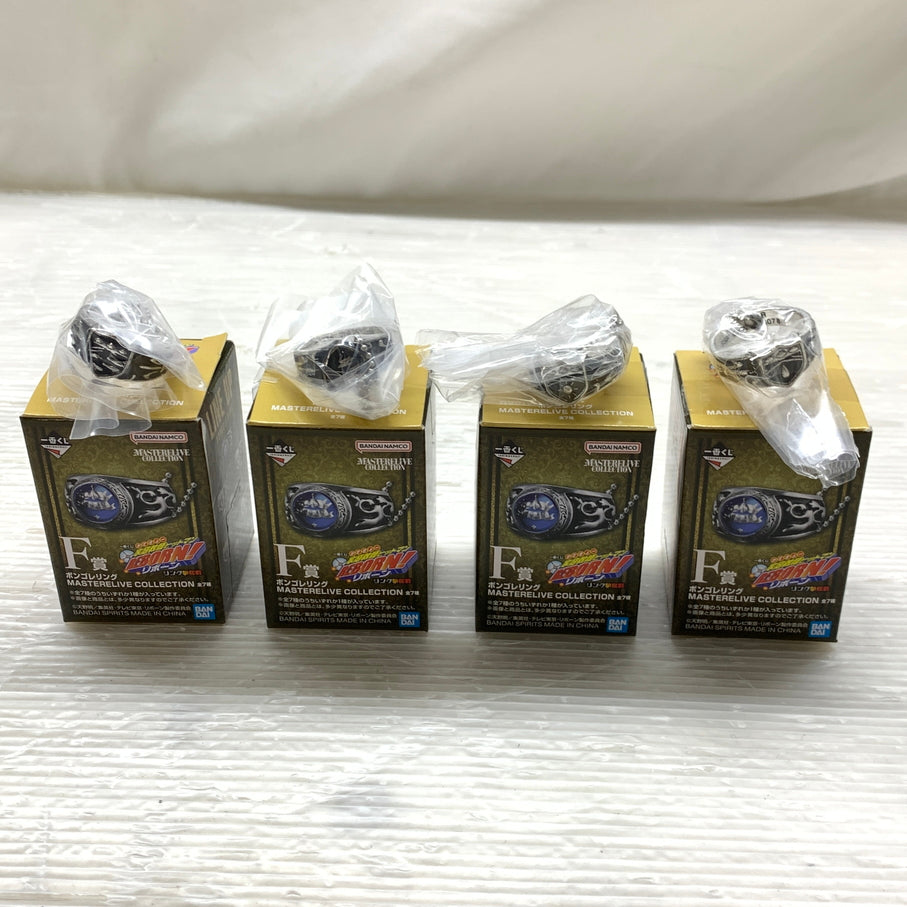 【現状渡し品】 一番くじ 家庭教師ヒットマンREBORN! リング争奪戦 E賞 F賞 ボンゴレリングケース＆ボンゴレリング コンプセット バンダイ 051-261022-YT-11-min 万代Net店