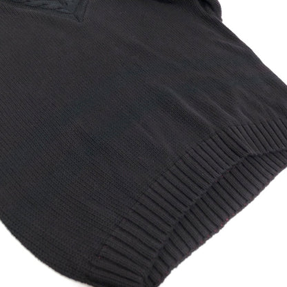 【中古品】【メンズ】 OLD GAP オールド ギャップ 90S COTTON KNIT V-NECK SWEATER Vネック セーター ニット 長袖 トップス 古着 ヴィンテージ 146-260522-rs-02-fur サイズ：S カラー：ブラック 万代Net店