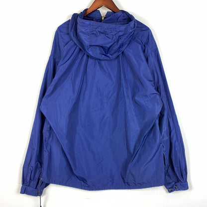 【現状渡し品】【メンズ】 SUN VALLEY サンバレー NYLON ANORAK JACKET VINTAGE ナイロンアノラック ジャケット ライトアウター ビンテージ 菱形タロン 145-260321-ko-02-tei サイズ：不明 カラー：ブルー系 万代Net店