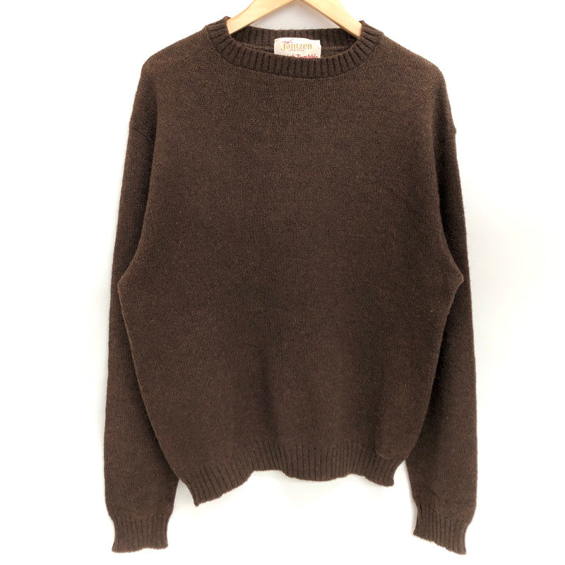 【中古品】【レディース】 JANTZEN ジャンセン 90S SWEATER セーター 長袖 トップス 古着 ヴィンテージ 146-260522-rs-03-fur カラー：ブラウン 万代Net店