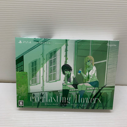 【現状渡し品】 PS4ソフト everlasting flowers 初回限定特装版 アドベンチャーゲーム CERO:B 027-260705-AS-19-min 万代Net店