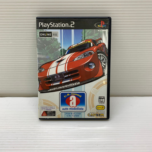 【現状渡し品】 PS2 アウトモデリスタ U.S.-tuned カプコン レースゲーム CERO:全年齢 023-260201-AS-2-min 万代Net店