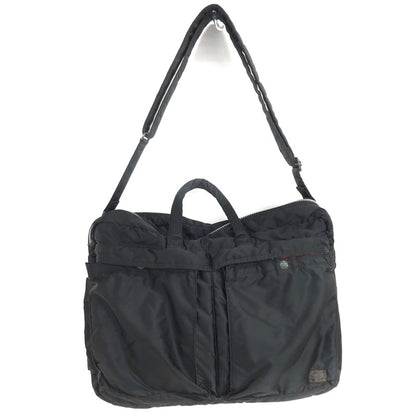 【ジャンク品】【メンズ/レディース】 PORTER ポーター TANKER 2WAY BAG ブリーフケース ビジネスバッグ 鞄 吉田カバン 188-251212-rs-01-fur カラー：ブラック 万代Net店