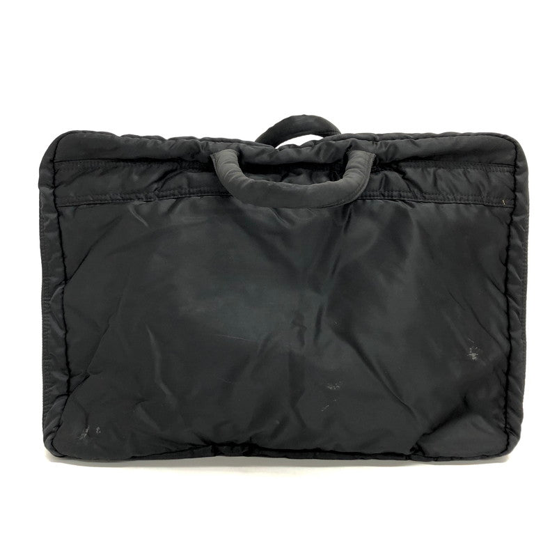 【ジャンク品】【メンズ/レディース】 PORTER ポーター TANKER 2WAY BAG ブリーフケース ビジネスバッグ 鞄 吉田カバン 188-251212-rs-01-fur カラー：ブラック 万代Net店
