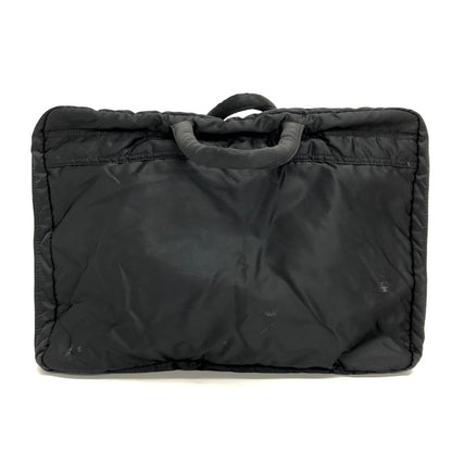 【ジャンク品】【メンズ/レディース】 PORTER ポーター TANKER 2WAY BAG ブリーフケース ビジネスバッグ 鞄 吉田カバン 188-251212-rs-01-fur カラー：ブラック 万代Net店