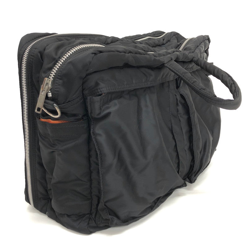 【ジャンク品】【メンズ/レディース】 PORTER ポーター TANKER 2WAY BAG ブリーフケース ビジネスバッグ 鞄 吉田カバン 188-251212-rs-01-fur カラー：ブラック 万代Net店