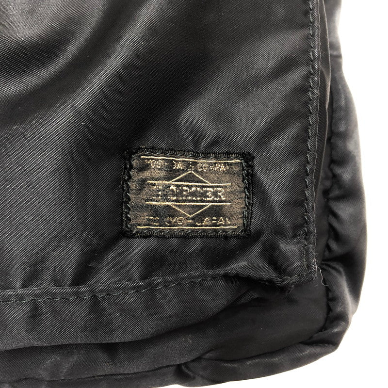 【ジャンク品】【メンズ/レディース】 PORTER ポーター TANKER 2WAY BAG ブリーフケース ビジネスバッグ 鞄 吉田カバン 188-251212-rs-01-fur カラー：ブラック 万代Net店