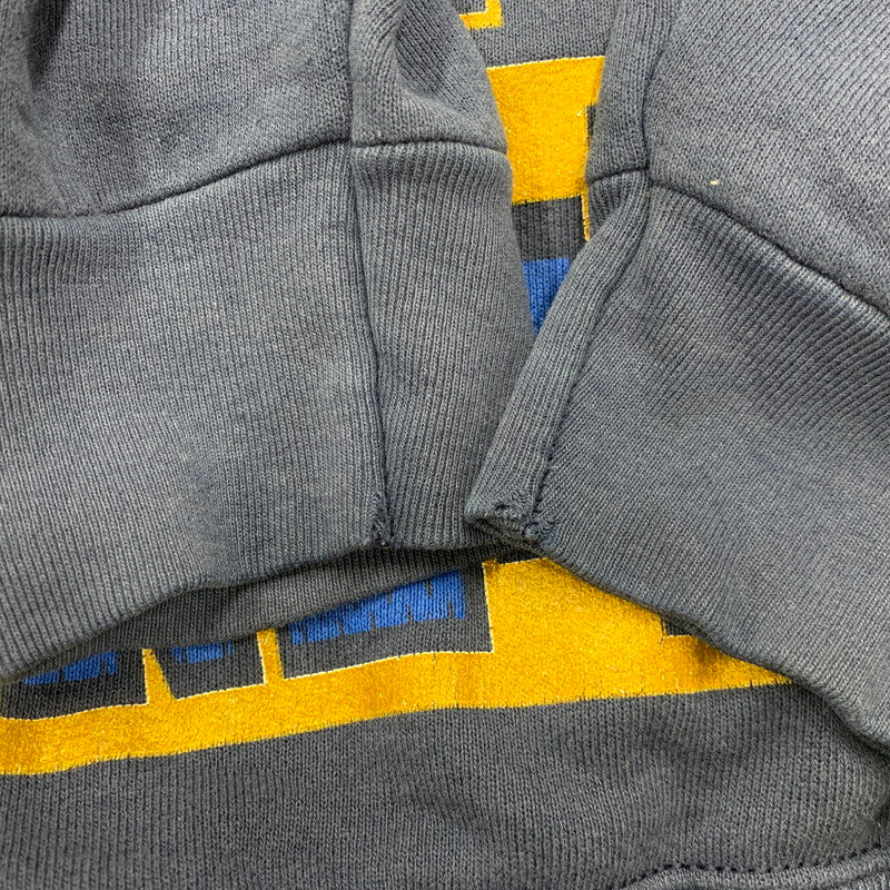 【中古品】【メンズ】 SALEM セーラム 90’S USA製 NOTRE DAME PRINT SWEAT ノートルダム プリント スウェット トップス 長袖 146-260123-cs-14-izu サイズ：XL カラー：ネイビー 万代Net店