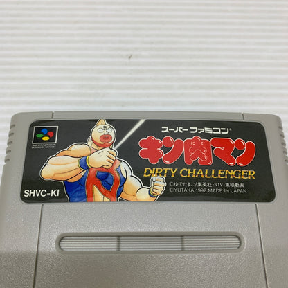 【現状渡し品】 SFCソフト キン肉マン DIRTY CHALLENGER アクションゲーム レトロゲーム CERO:記載なし 023-260705-AS-20-min 万代Net店