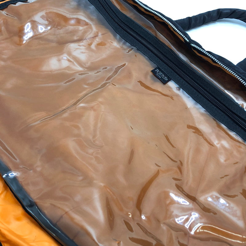 【ジャンク品】【メンズ/レディース】 PORTER ポーター TANKER 2WAY BAG ブリーフケース ビジネスバッグ 鞄 吉田カバン 188-251212-rs-01-fur カラー：ブラック 万代Net店