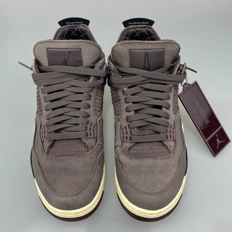 【中古品】【メンズ】 NIKE ナイキ DV6773 220 22年製×A MA MANIERE AIR JORDAN 4 RETRO SP VIOLET ORE スニーカー 160-251112-WA-01-iwa サイズ：27.5cm カラー：VIOLET ORE/MEDIUM ASH-BLACK 万代Net店