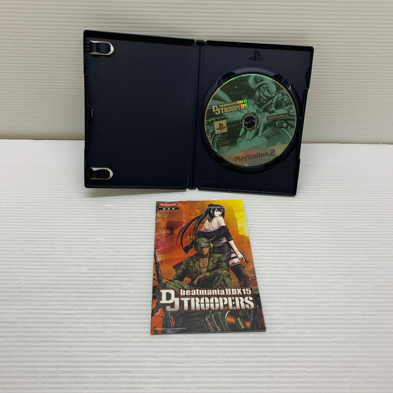 【現状渡し品】 PS2ソフト ビートマニアIIDX 15 DJ TROOPERS 音楽ゲーム コナミ CERO:A 023-260705-AS-21-min 万代Net店