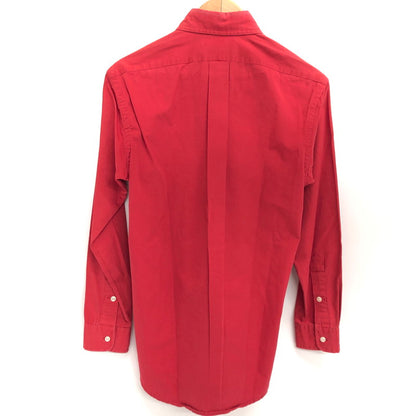 【ジャンク品】【メンズ】 POLO RALPH LAUREN ポロ・ラルフローレン BLAKE LS BD SHIRT 長袖 シャツ トップス 古着 ヴィンテージ 146-260522-rs-09-fur サイズ：S カラー：レッド 万代Net店