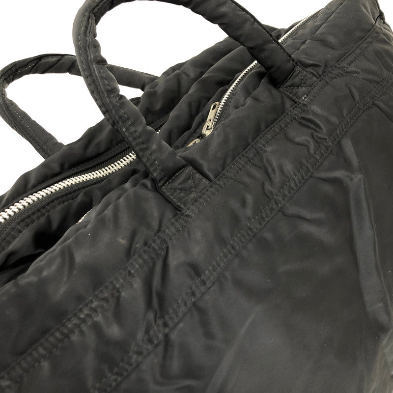【ジャンク品】【メンズ/レディース】 PORTER ポーター TANKER 2WAY BAG ブリーフケース ビジネスバッグ 鞄 吉田カバン 188-251212-rs-01-fur カラー：ブラック 万代Net店